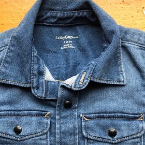 Boys Long Sleeve Denim Shirt